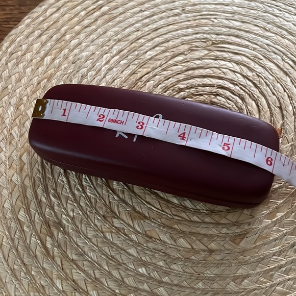 Ray-Ban Hard Cover Burgundy Eyeglasses Case - Picture 12 of 12
